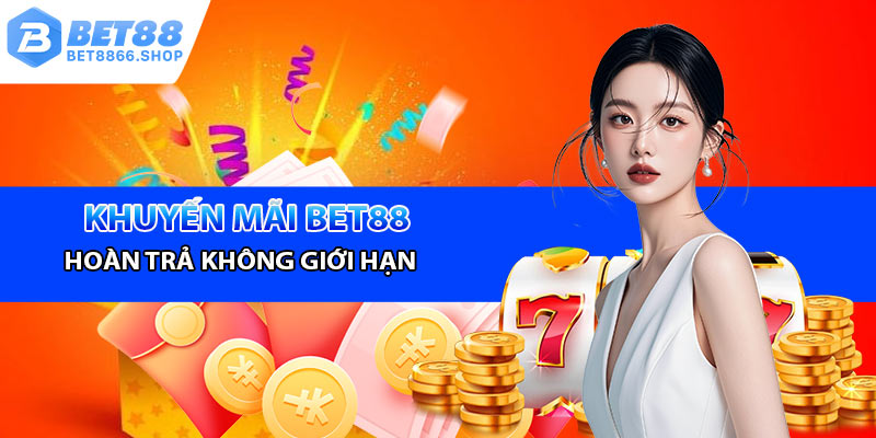 Hoàn trả không giới hạn tại Bet88